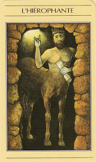 Le Pape dans le tarot